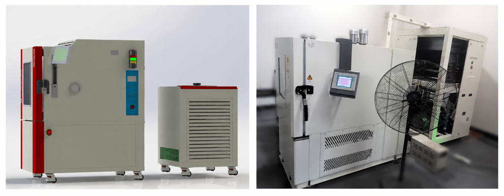 CTT-SC20 temperature test chamber compact design comparison with similar environmental test equipment