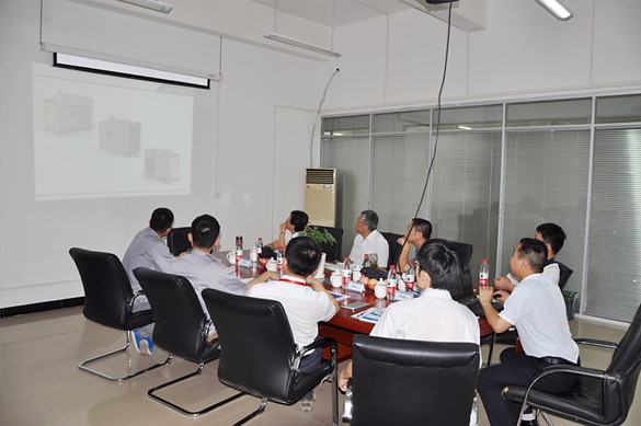 SCICOOLING Afterwards, accompanied by General Manager Liu Jiayong and other company leaders, Mr customer visit photo