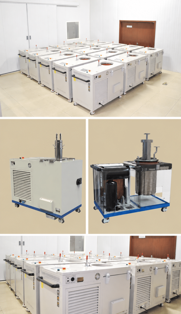 SCICOOLING ultra low temperature cryogenic chamber with mechanical compressor cooling system