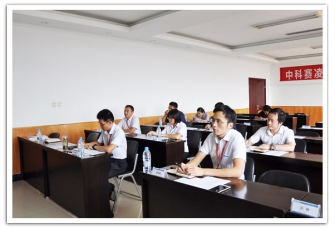 SCICOOLING managers attending quality management system transition training in June 2017