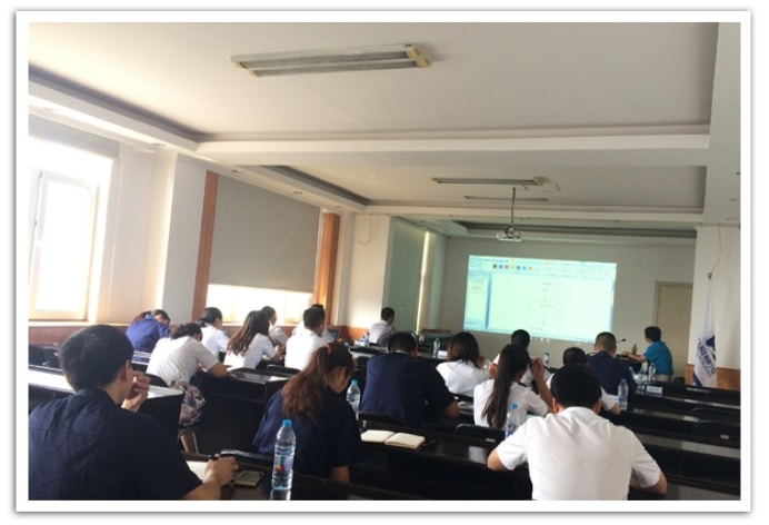 SCICOOLING employees attending internal auditor training in July 2017