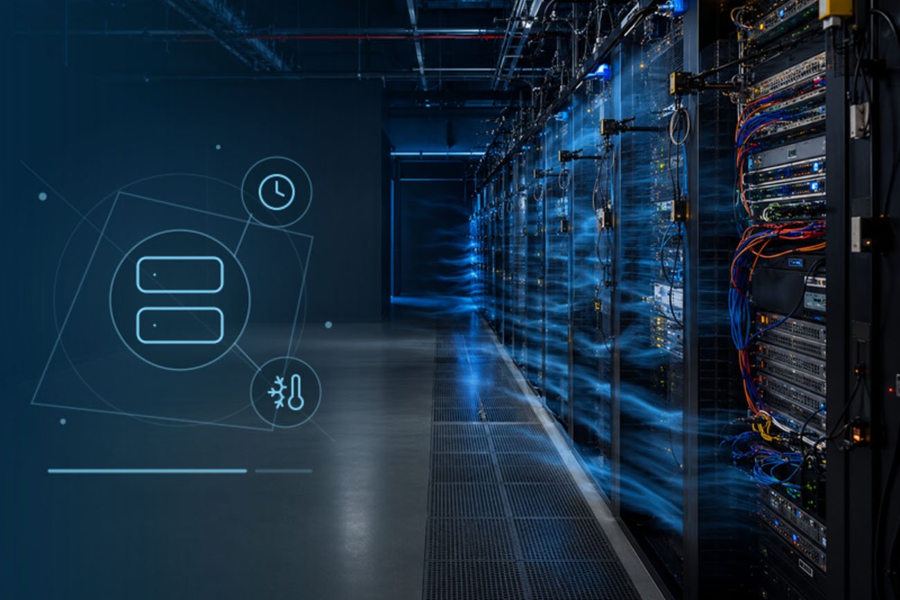 Network switches and data-center hardware operating during long-duration temperature and humidity validation