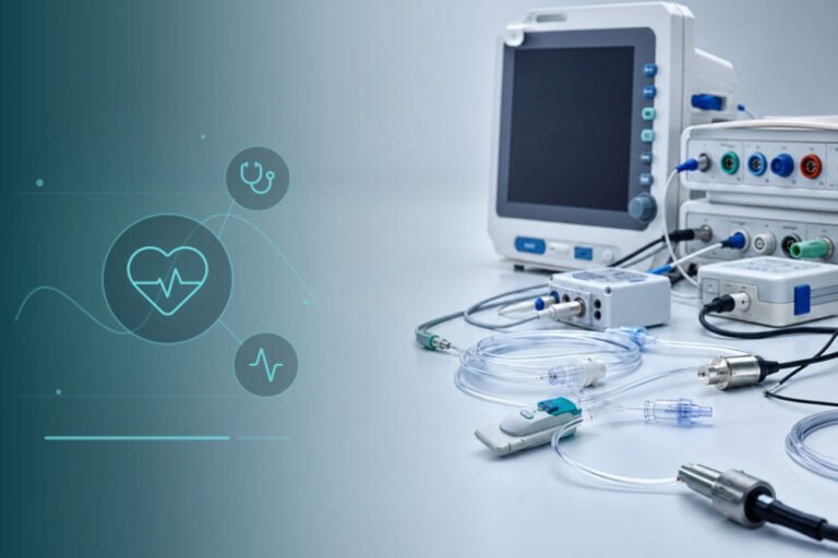Diagnostic medical equipment undergoing temperature and humidity reliability testing