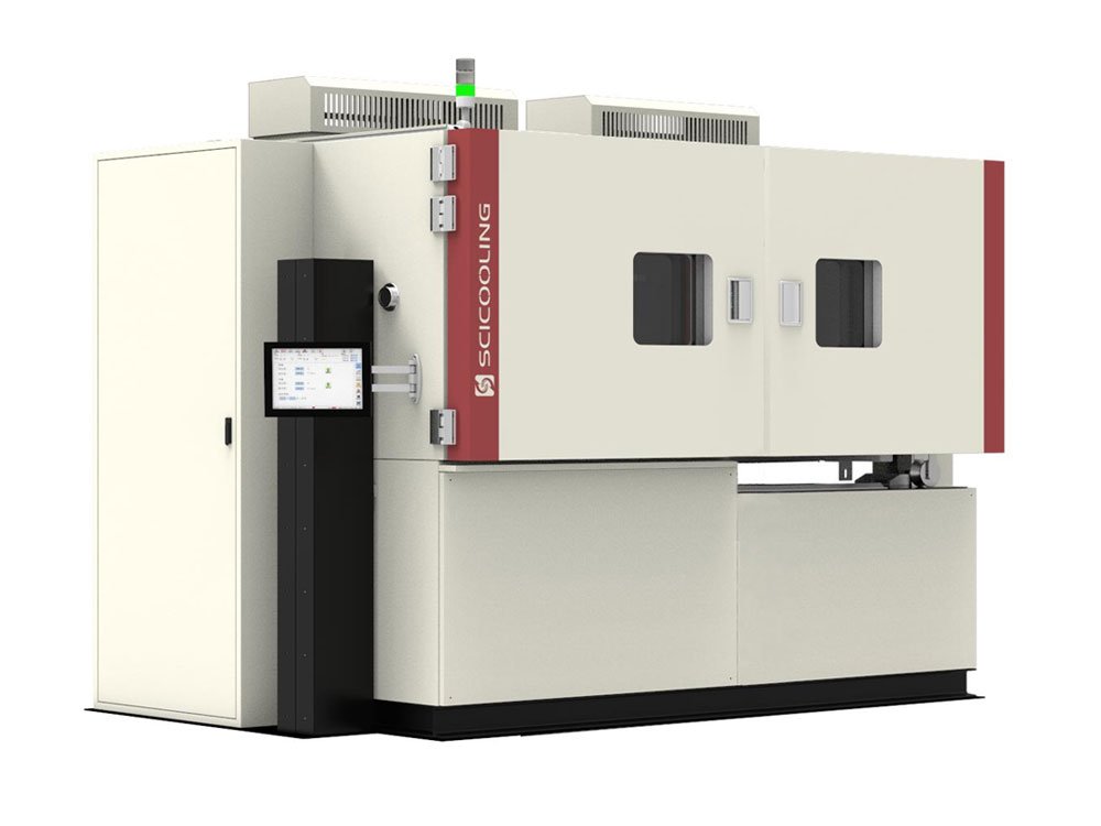 Horizontal-Basket Temperature Shock Test Chamber