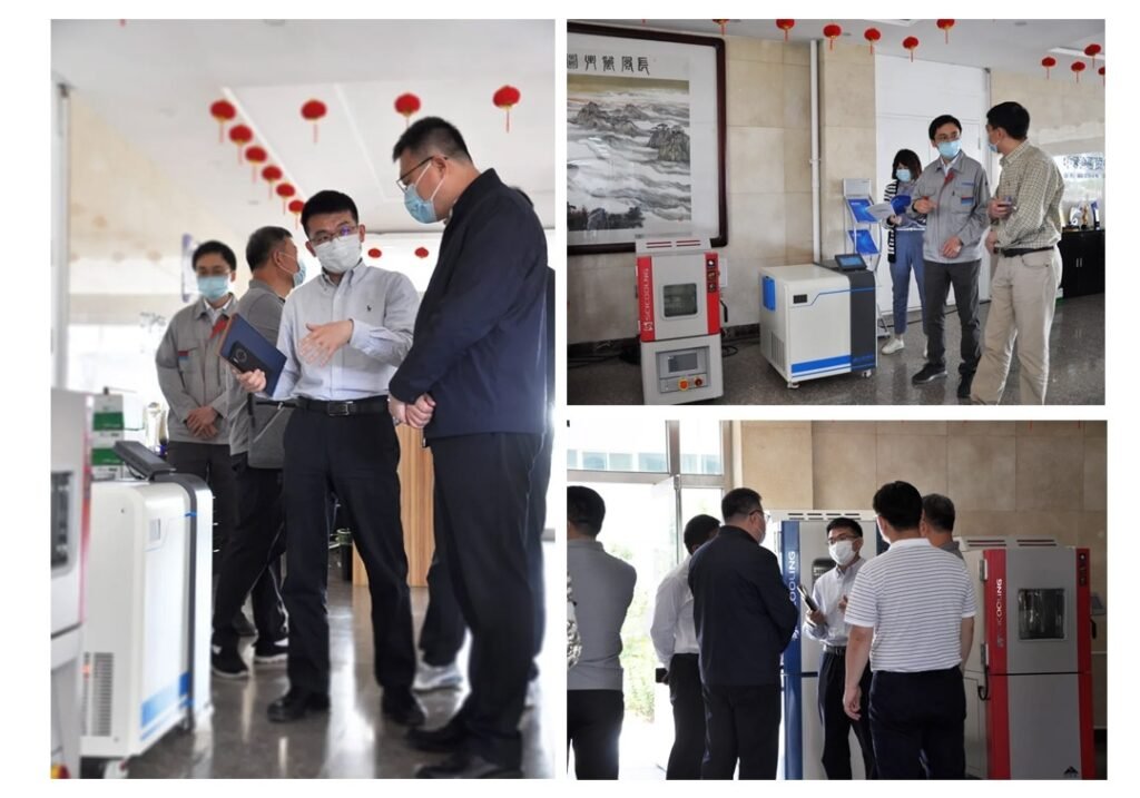 SCICOOLING introducing product features and core technologies to visiting guests