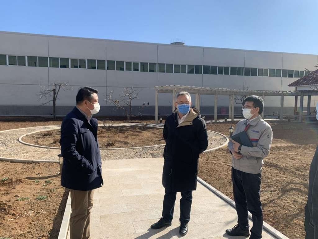 Huairou District leaders visiting SCICOOLING to inspect production resumption and epidemic prevention measures