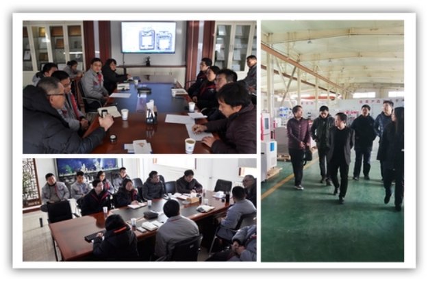 SCICOOLING team and Institute 303 experts participating in a technical exchange meeting and workshop visit.