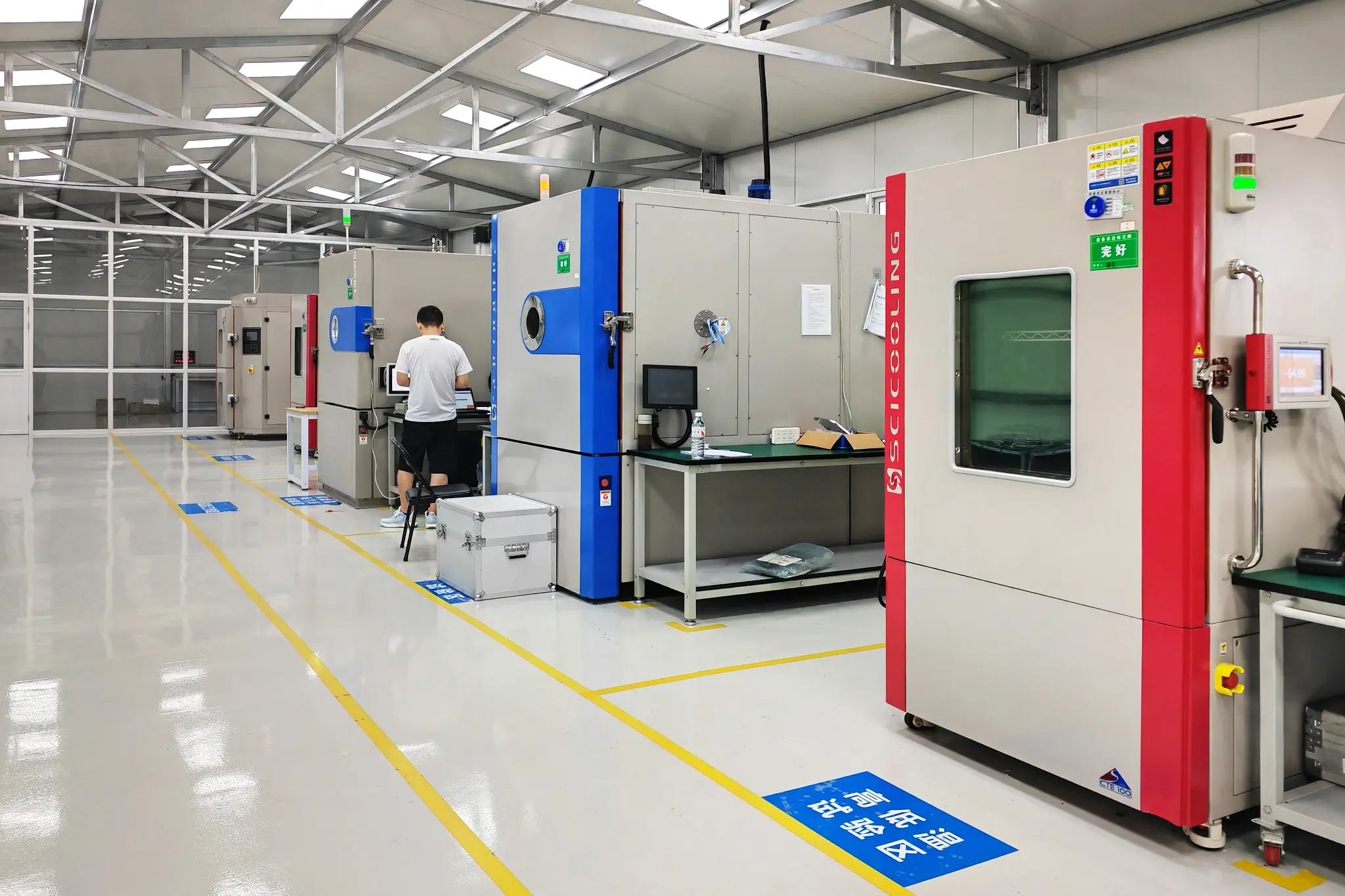 SCICOOLING low-pressure testing facility