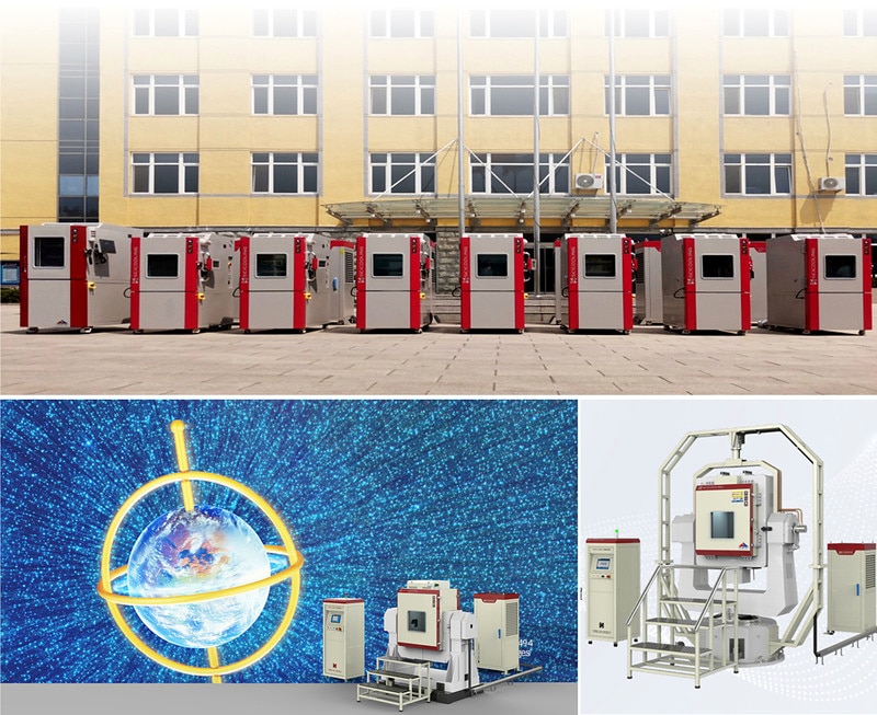 SCI test chamber lineup with aerospace and rotary-table systems for high-reliability research
