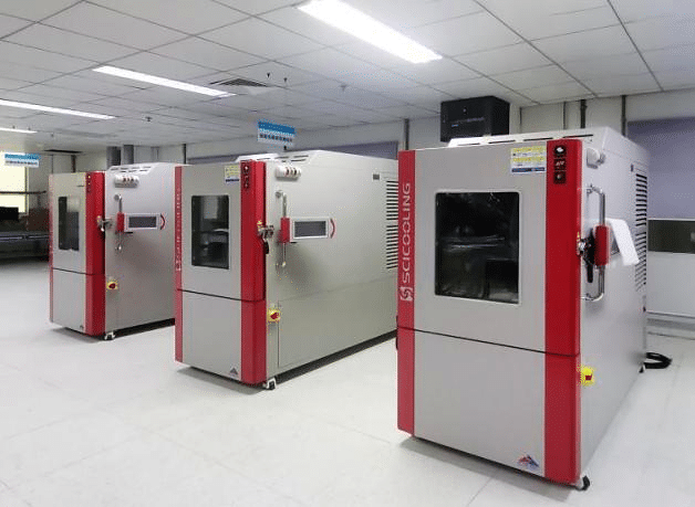 SCI chambers used for satellite component reliability screening