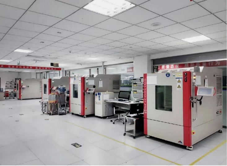 Line of SCI rapid temperature change chambers for commercial aerospace testing
