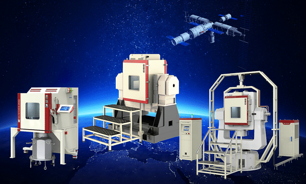 SCI chamber systems for single-axis, dual-axis and three-axis rotary tables
