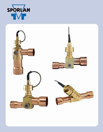 Sporlan solenoid and expansion valves used in SCI refrigeration systems