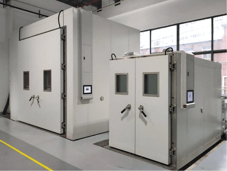 Walk-in environmental chambers installed for automotive testing
