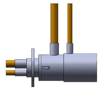 Custom connector and component model for an environmental test fixture