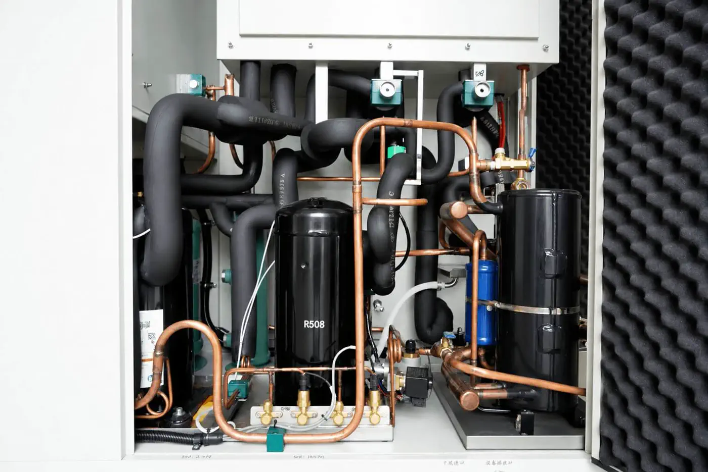 Thermal shock refrigeration inspection view